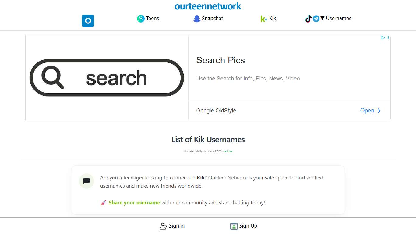 27983 Active Kik Usernames (2026 List)